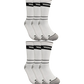 CREW Performance Tennissocke Unisex weiss | Sportsocken mit Polsterung, atmungsaktiv