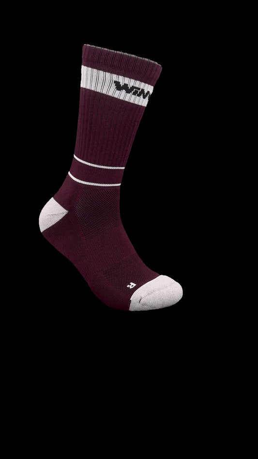 CREW Premium Tennissocken Unisex | Sportsocken mit Polsterung, atmungsaktiv