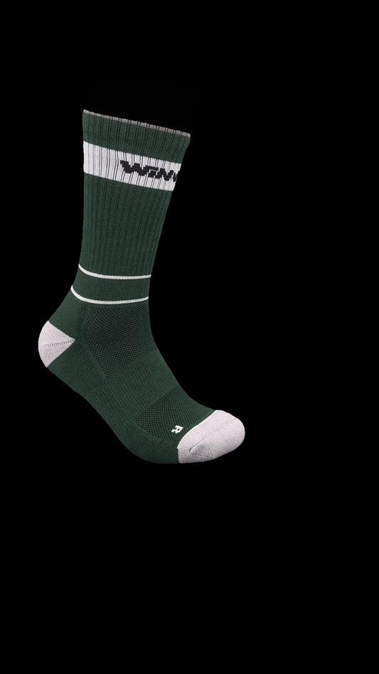 CREW Premium Tennissocken Unisex | Sportsocken mit Polsterung, atmungsaktiv