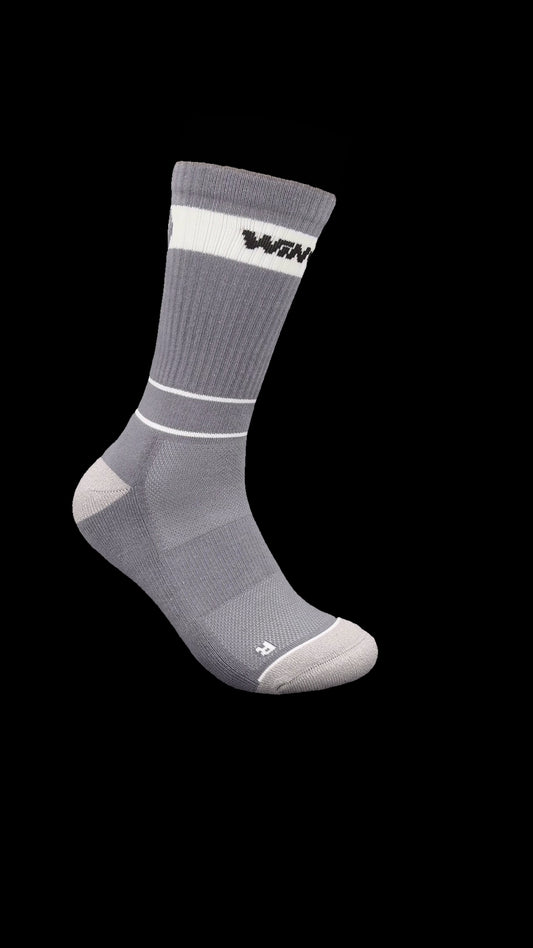 CREW Premium Tennissocken Unisex | Sportsocken mit Polsterung, atmungsaktiv