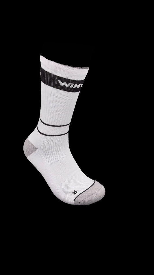 CREW Premium Tennissocken Unisex | Sportsocken mit Polsterung, atmungsaktiv